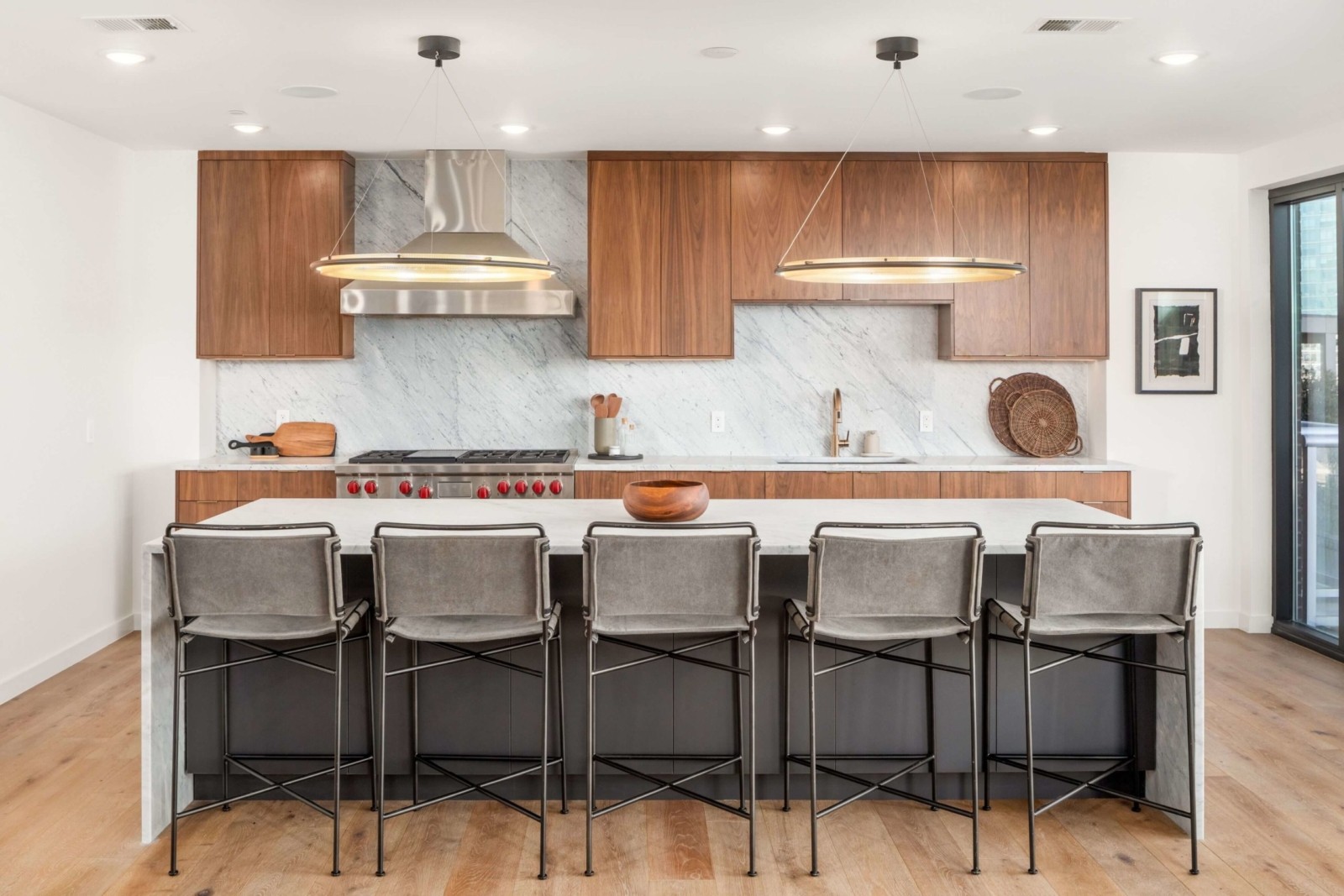 Mod Cabinetry for Walnut Kitchen Cabinets, walnut kitchen cabinets, modern walnut kitchen cabinets, dark walnut kitchen cabinets, light walnut kitchen cabinets