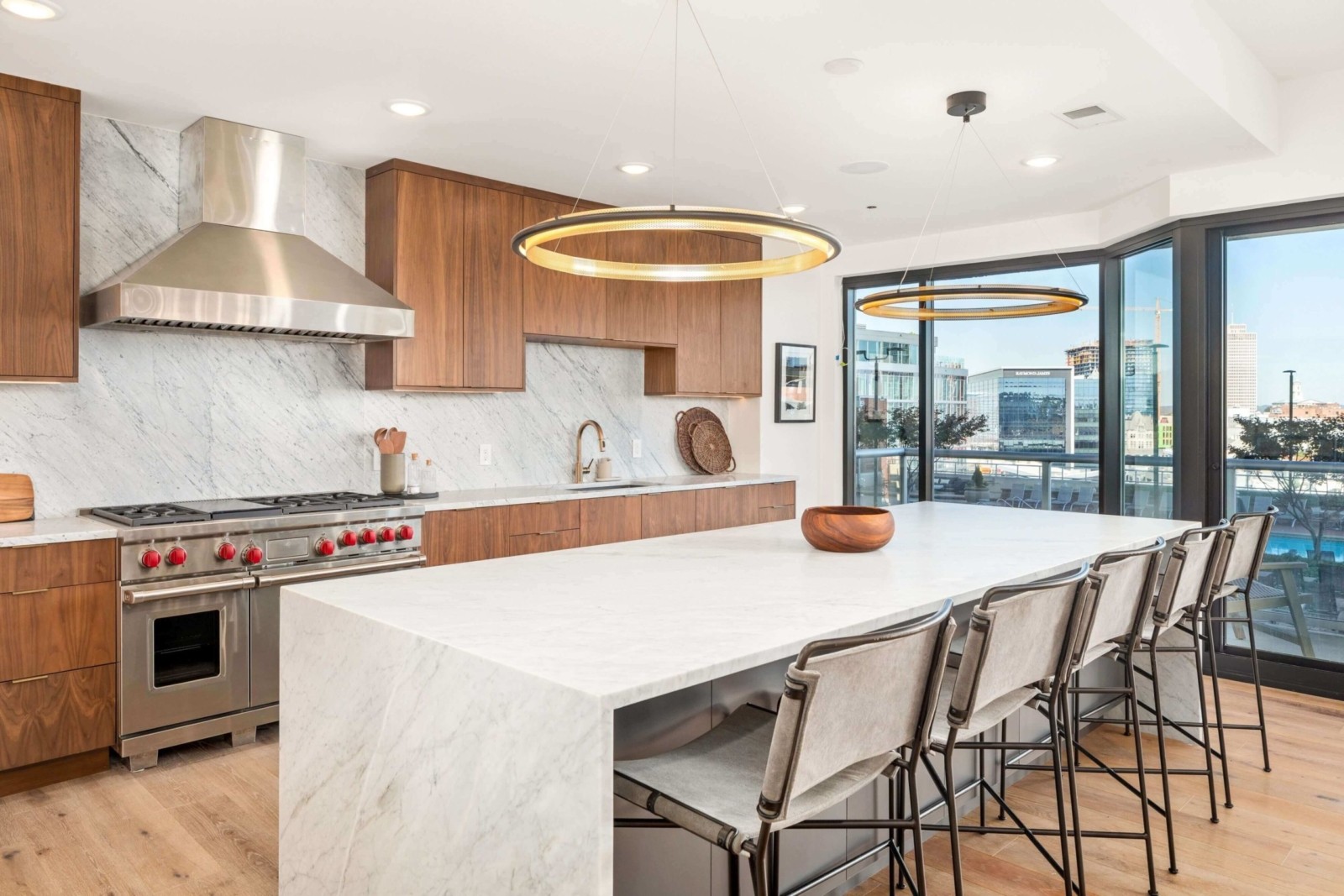 Mod Cabinetry for Walnut Kitchen Cabinets, walnut kitchen cabinets, modern walnut kitchen cabinets, dark walnut kitchen cabinets, light walnut kitchen cabinets