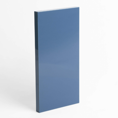 Mod Cabinetry Euro Line Sleek Azul Indigo High Gloss Sample
