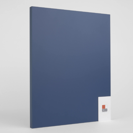 Mod Cabinetry Euro Line Sleek Azul indigo Super Matte Slab
