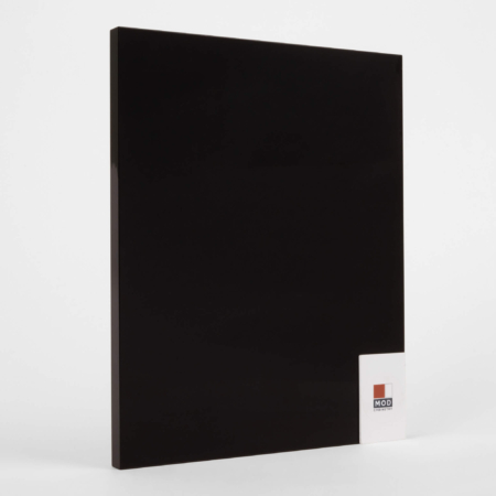Mod Cabinetry Euro Line Sleek black high gloss slab