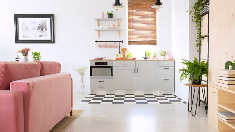 Mod Cabinetry for Basement Kitchenette, basement kitchenette