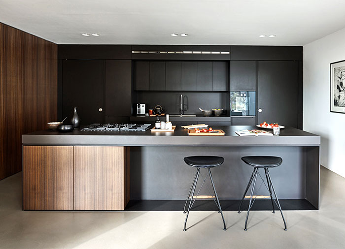 Mod Cabinetry for Black Kitchen Cabinets, black kitchen cabinets, black and white kitchen cabinets, small kitchen black kitchen cabinets, modern black kitchen cabinets