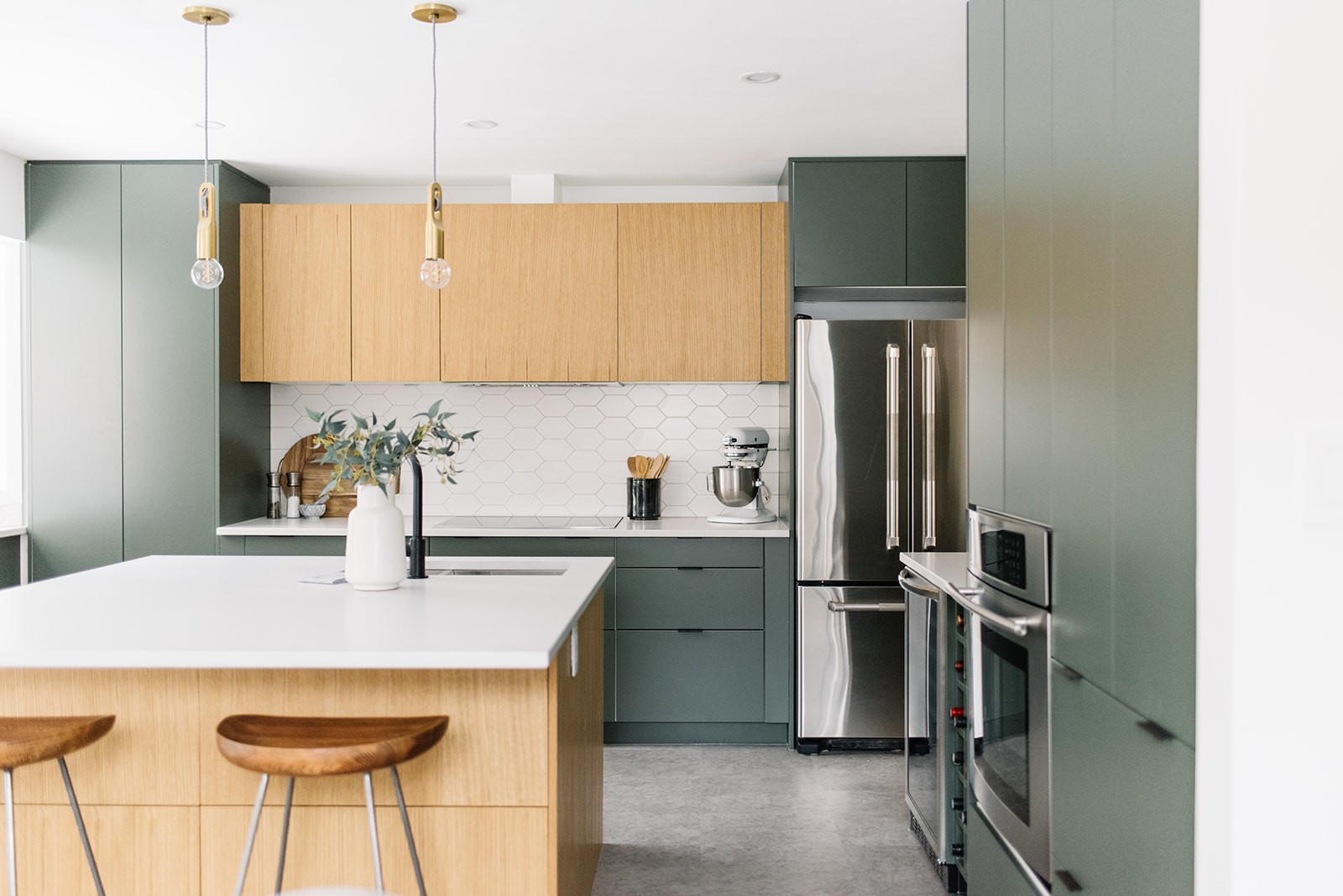Green Kitchen Cabinets 1 Mod Cabinetry for Green Kitchen Cabinets, green kitchen cabinets, sage green kitchen cabinets, dark green kitchen cabinets, modern green kitchen cabinets