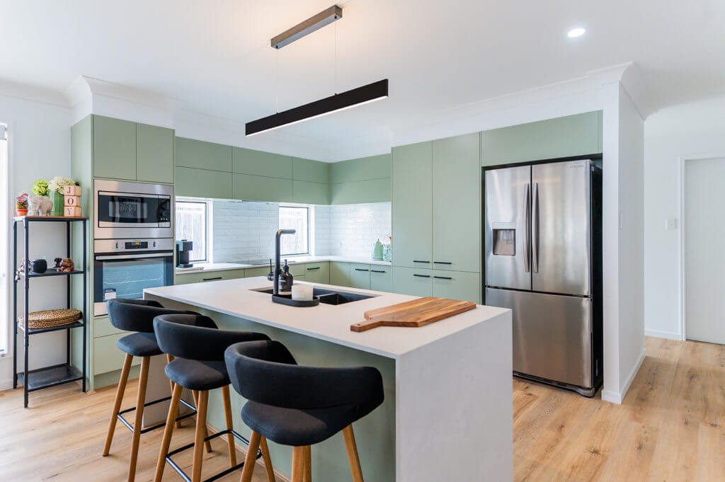 Green Kitchen Cabinets 17 Mod Cabinetry for Green Kitchen Cabinets, green kitchen cabinets, sage green kitchen cabinets, dark green kitchen cabinets, modern green kitchen cabinets