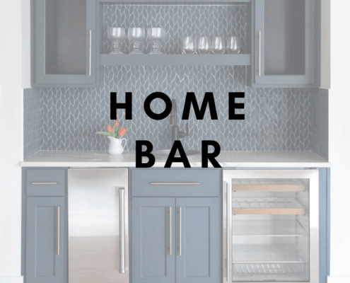 Home Bar Mod Cabinetry for