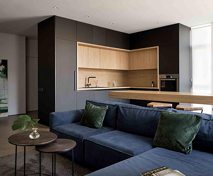 Mod Cabinetry for Kitchenette, kitchenette