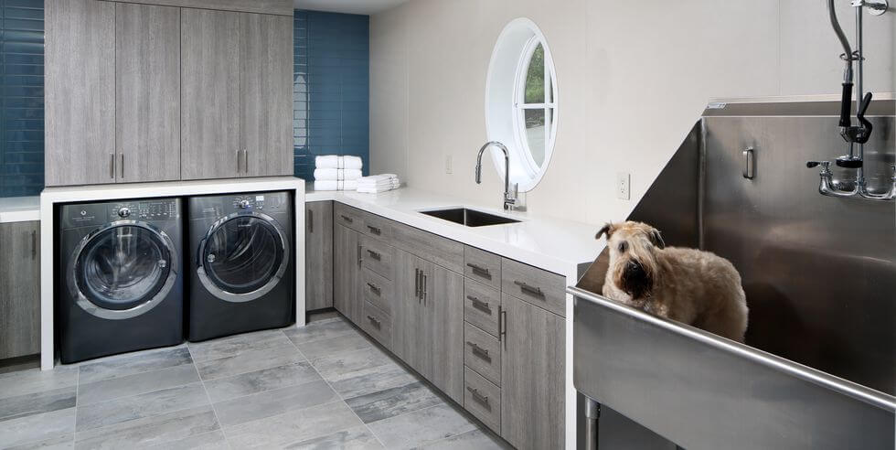 Mod Cabinetry for Laundry Room Cabinets
