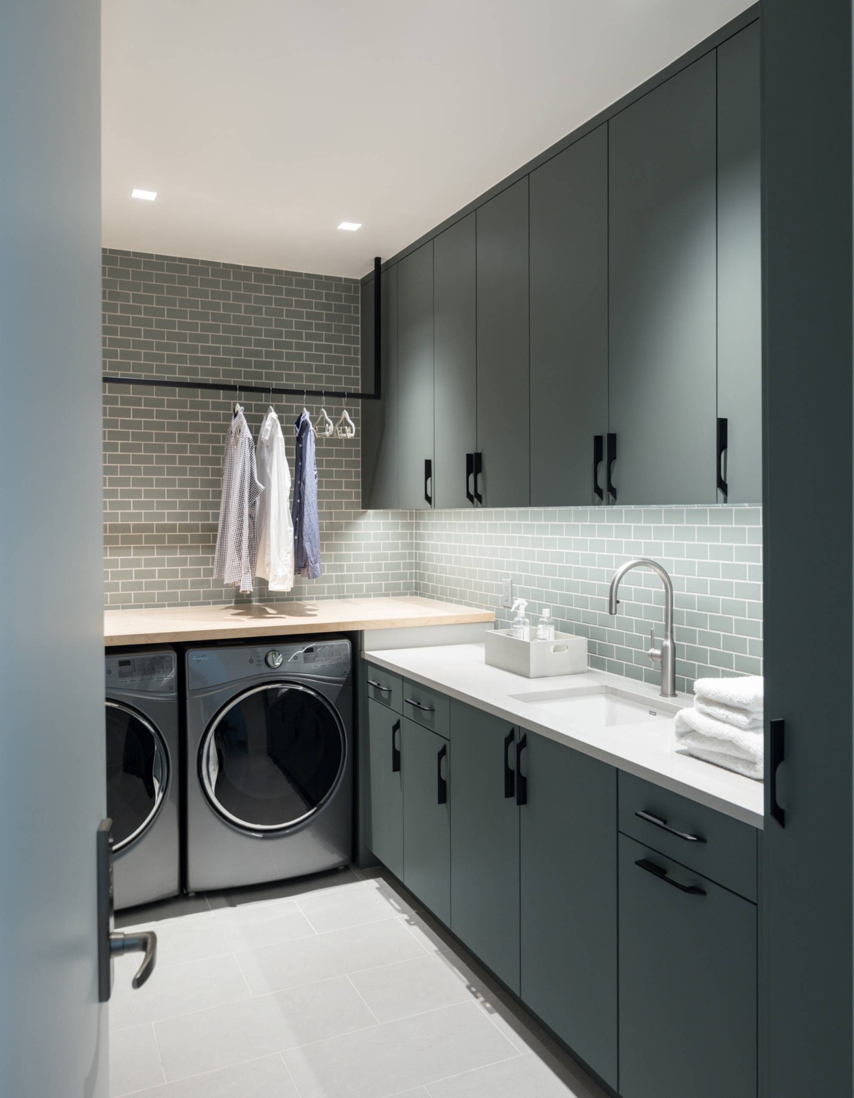 Mod Cabinetry for Laundry Room Cabinets