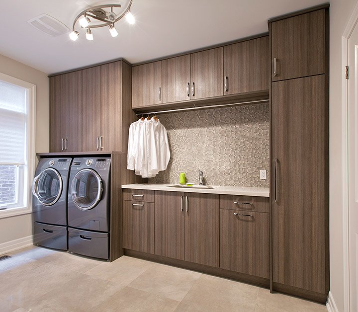 Mod Cabinetry for Laundry Room Cabinets