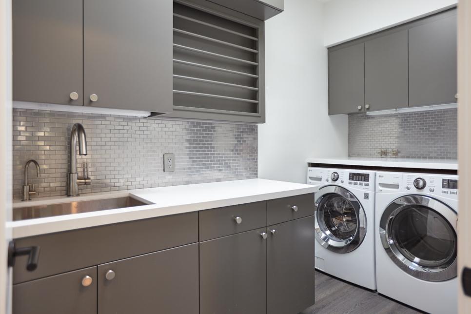 Mod Cabinetry for Laundry Room Cabinets