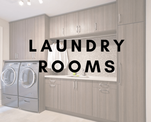 Laundry Room Mod Cabinetry for