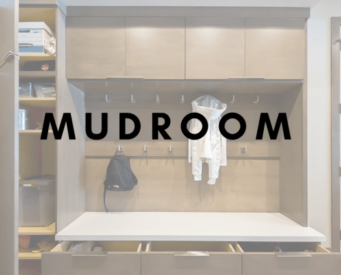 Mudroom Mod Cabinetry for