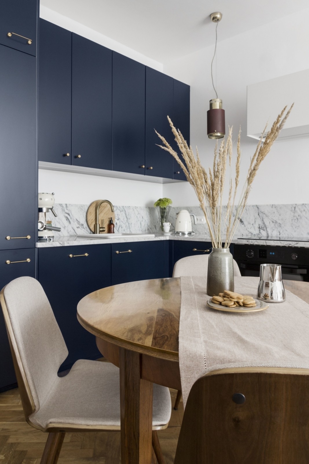 Mod Cabinetry for Navy Blue Kitchen Cabinets