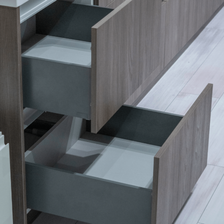 Modern Kitchen Cabinetry Euro Segmento Evolution two drawer