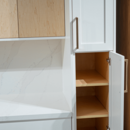 Modern Kitchen Cabinetry Naturals pantry Interior bottom