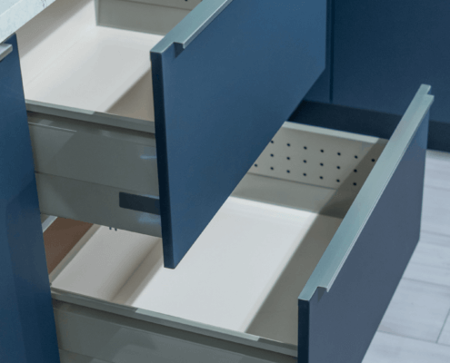 Modern Kitchen Cabinetry Bylder Two Drawer Base