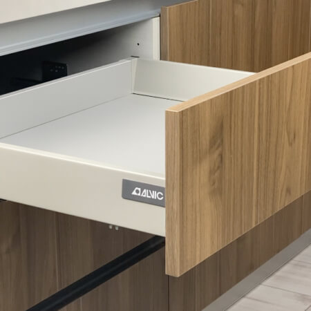Modern Kitchen Cabinetry Euro Quick Motion Top Drawer