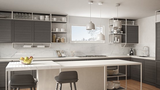 Mod Cabinetry for Black Kitchen Cabinets, black kitchen cabinets, black and white kitchen cabinets, small kitchen black kitchen cabinets, modern black kitchen cabinets