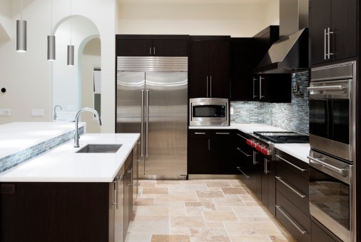 Mod Cabinetry for Black Kitchen Cabinets, black kitchen cabinets, black and white kitchen cabinets, small kitchen black kitchen cabinets, modern black kitchen cabinets