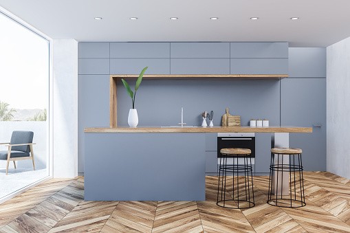 Mod Cabinetry for Blue Kitchen Cabinets, blue kitchen cabinets, light blue kitchen cabinets, dark blue kitchen cabinets, modern blue kitchen cabinets