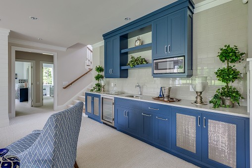 Mod Cabinetry for Blue Kitchen Cabinets, blue kitchen cabinets, light blue kitchen cabinets, dark blue kitchen cabinets, modern blue kitchen cabinets