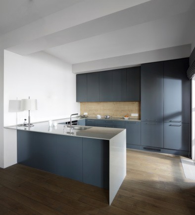 Mod Cabinetry for Blue Kitchen Cabinets, blue kitchen cabinets, light blue kitchen cabinets, dark blue kitchen cabinets, modern blue kitchen cabinets