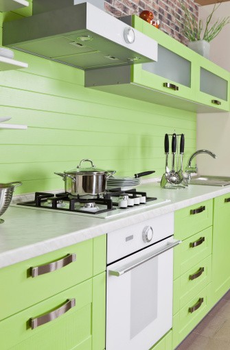 Modern kitchen Mod Cabinetry for Green Kitchen Cabinets, green kitchen cabinets, sage green kitchen cabinets, dark green kitchen cabinets, modern green kitchen cabinets