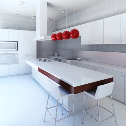 Mod Cabinetry for Minimalist Kitchen
