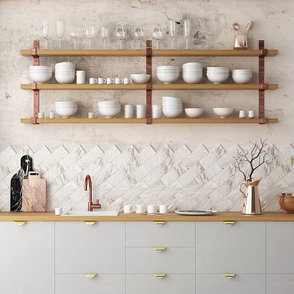 Mod Cabinetry for Modern Farmhouse Kitchen