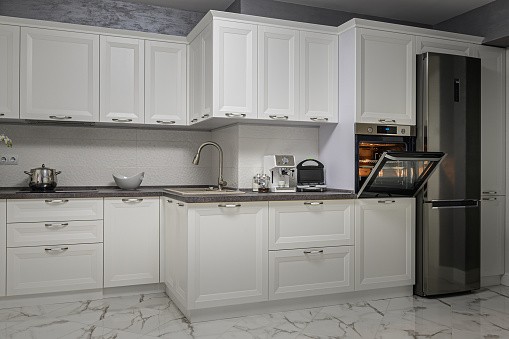 Mod Cabinetry for Modern Farmhouse Kitchen