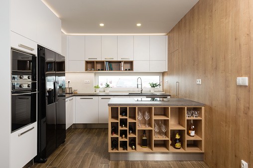 Mod Cabinetry for Mid-Century Modern Kitchen Cabinets
