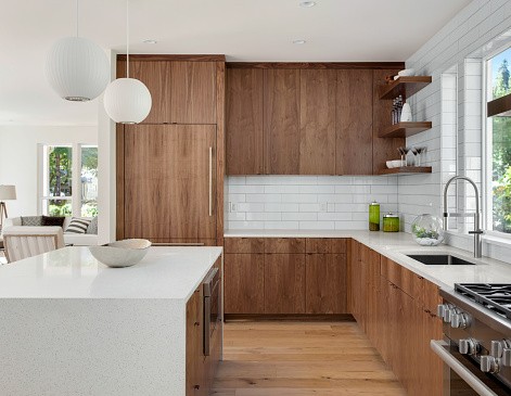 Mod Cabinetry for Mid-Century Modern Kitchen Cabinets
