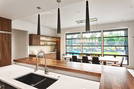 Mod Cabinetry for Walnut Kitchen Cabinets, walnut kitchen cabinets, modern walnut kitchen cabinets, dark walnut kitchen cabinets, light walnut kitchen cabinets