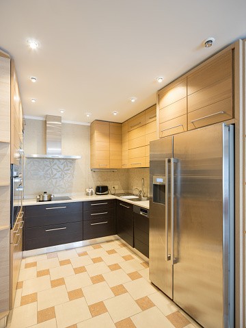 Mod Cabinetry for two tone Kitchen Cabinets