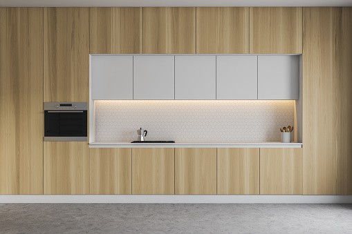 Mod Cabinetry for Natural Wood Kitchen Cabinets