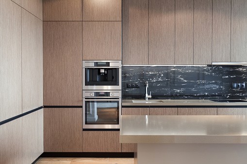 Mod Cabinetry for Natural Wood Kitchen Cabinets