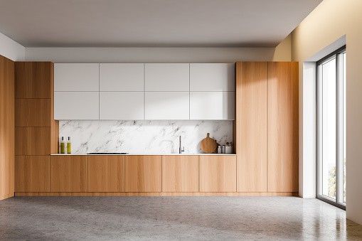 Mod Cabinetry for Natural Wood Kitchen Cabinets