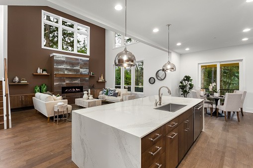 Mod Cabinetry for Natural Wood Kitchen Cabinets