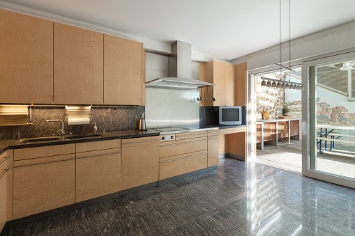 Mod Cabinetry for Natural Wood Kitchen Cabinets