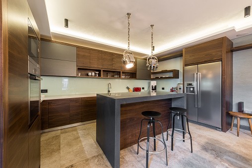 Mod Cabinetry for Natural Wood Kitchen Cabinets